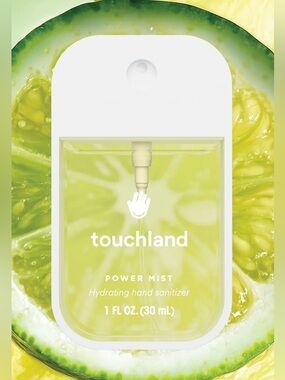 New Touchland Lemon Lime Spritz Hand Sanitizer